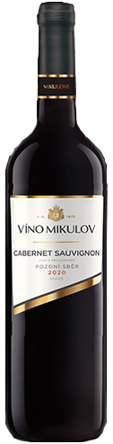 Víno Mikulov Cabernet Sauvignon pozdní sběr